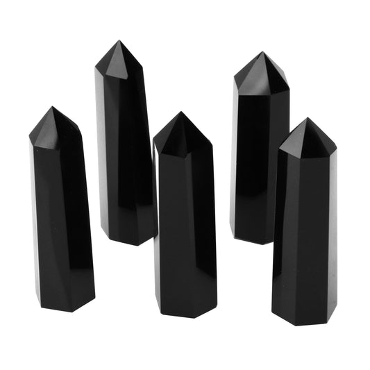 Black Obsidian Stone Tower【4inch】