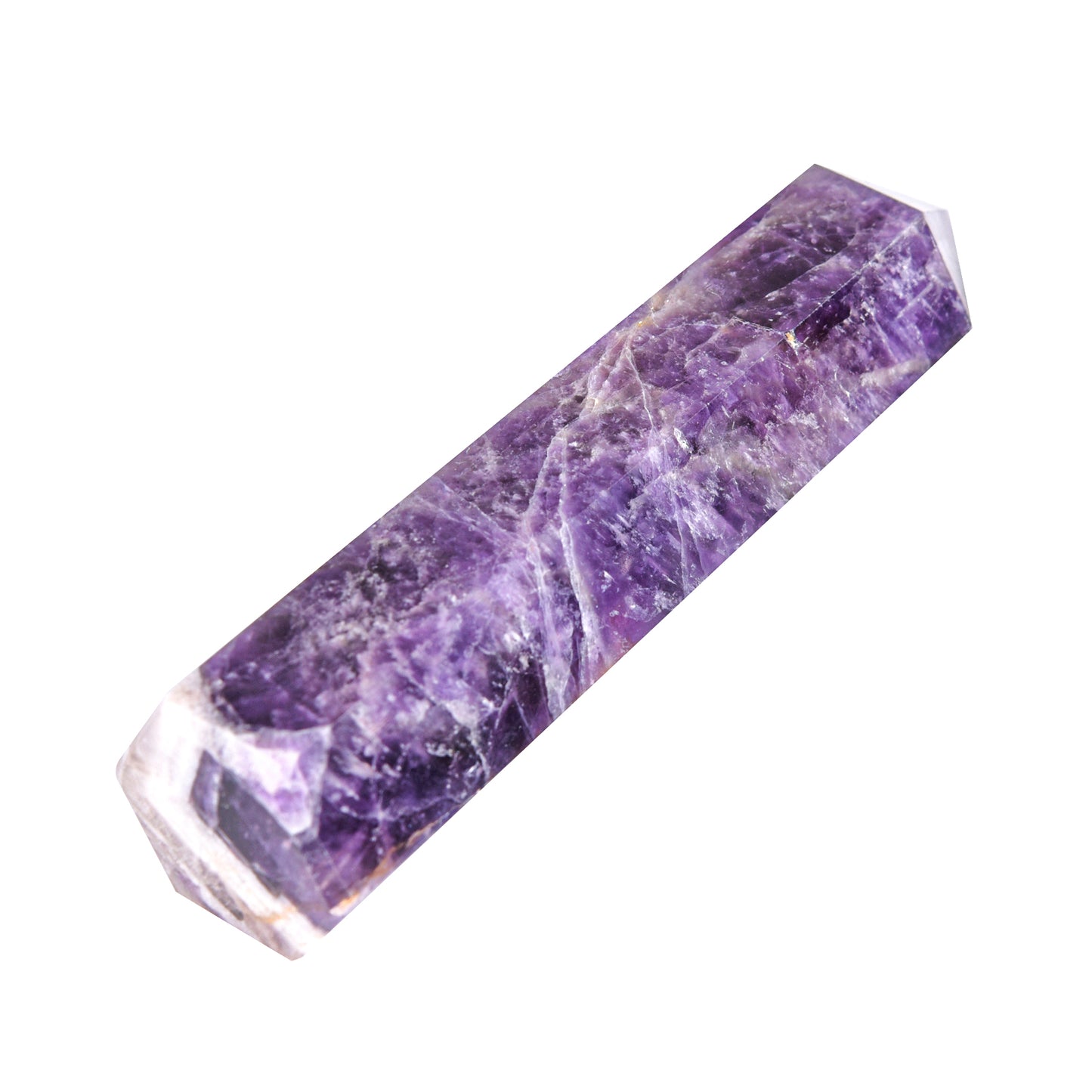 13CM Natural Amethyst Tower